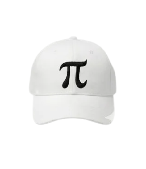 Pie Symbol Baseball cap