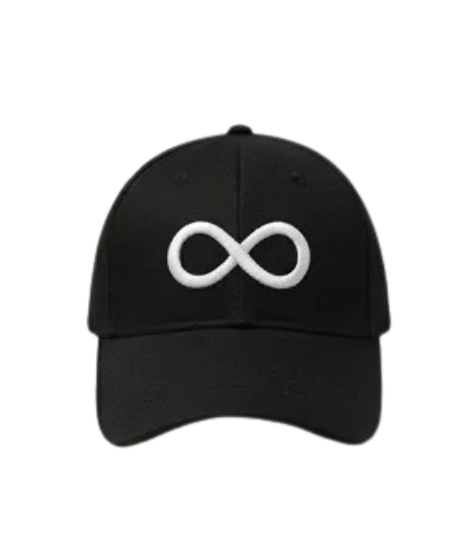 Infinity Symbol Embroidered Baseball Cap