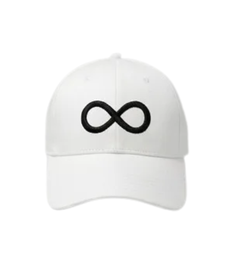 Infinity Symbol Embroidered Baseball Cap