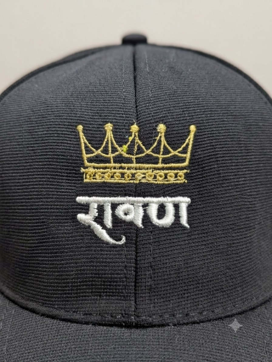 Raavan Embroidered Baseball Cap