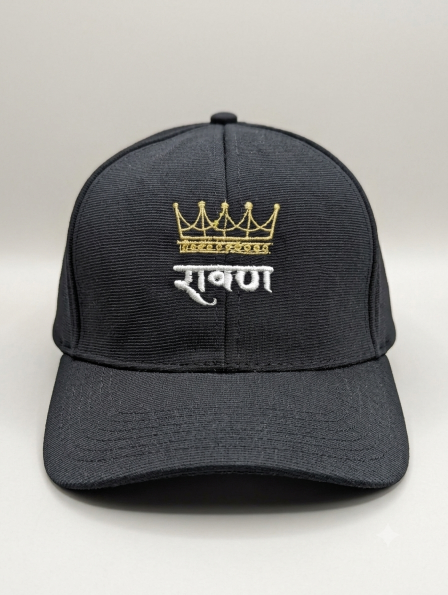 Raavan Embroidered Baseball Cap