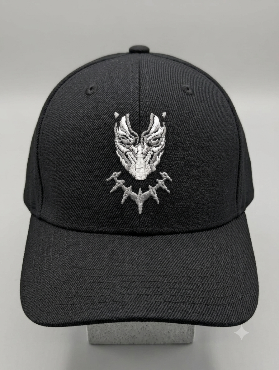 Black Panther Embroidered Baseball Cap