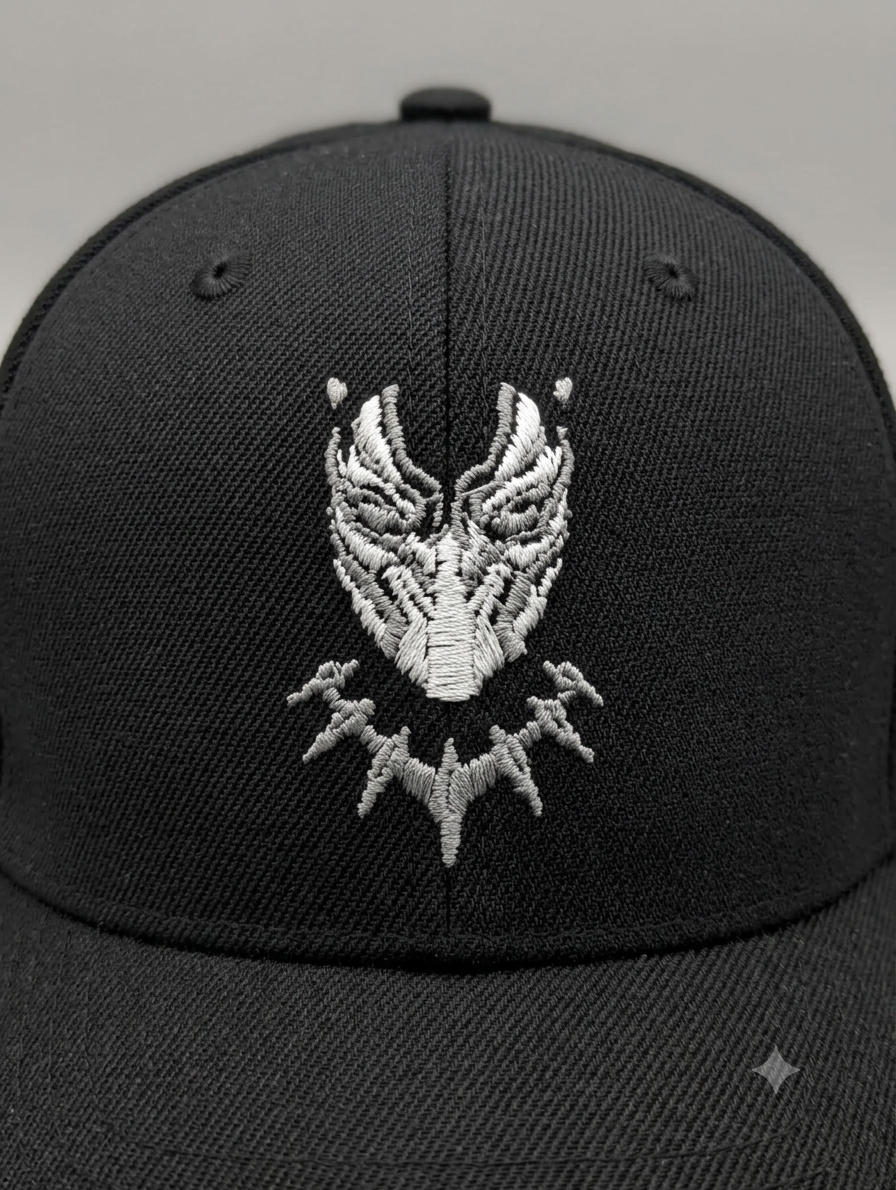Black Panther Embroidered Baseball Cap